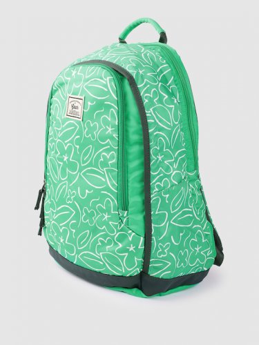 Unisex Floral Printed Backpack 32L