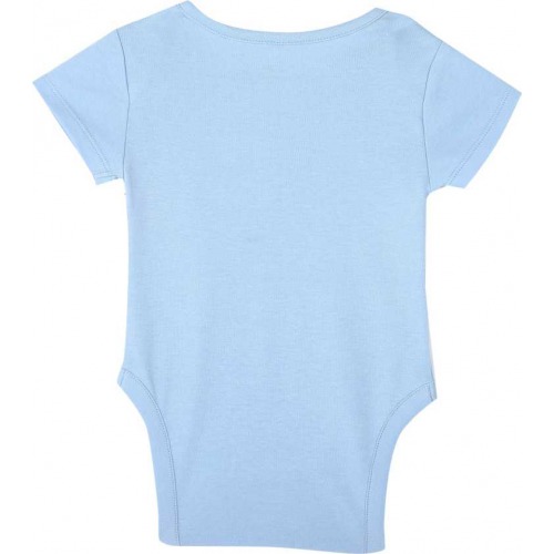 Baby Boys & Baby Girls Casual Romper Bodysuit  (Blue)