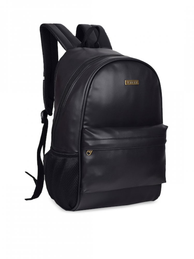 Unisex Black Laptop Backpack
